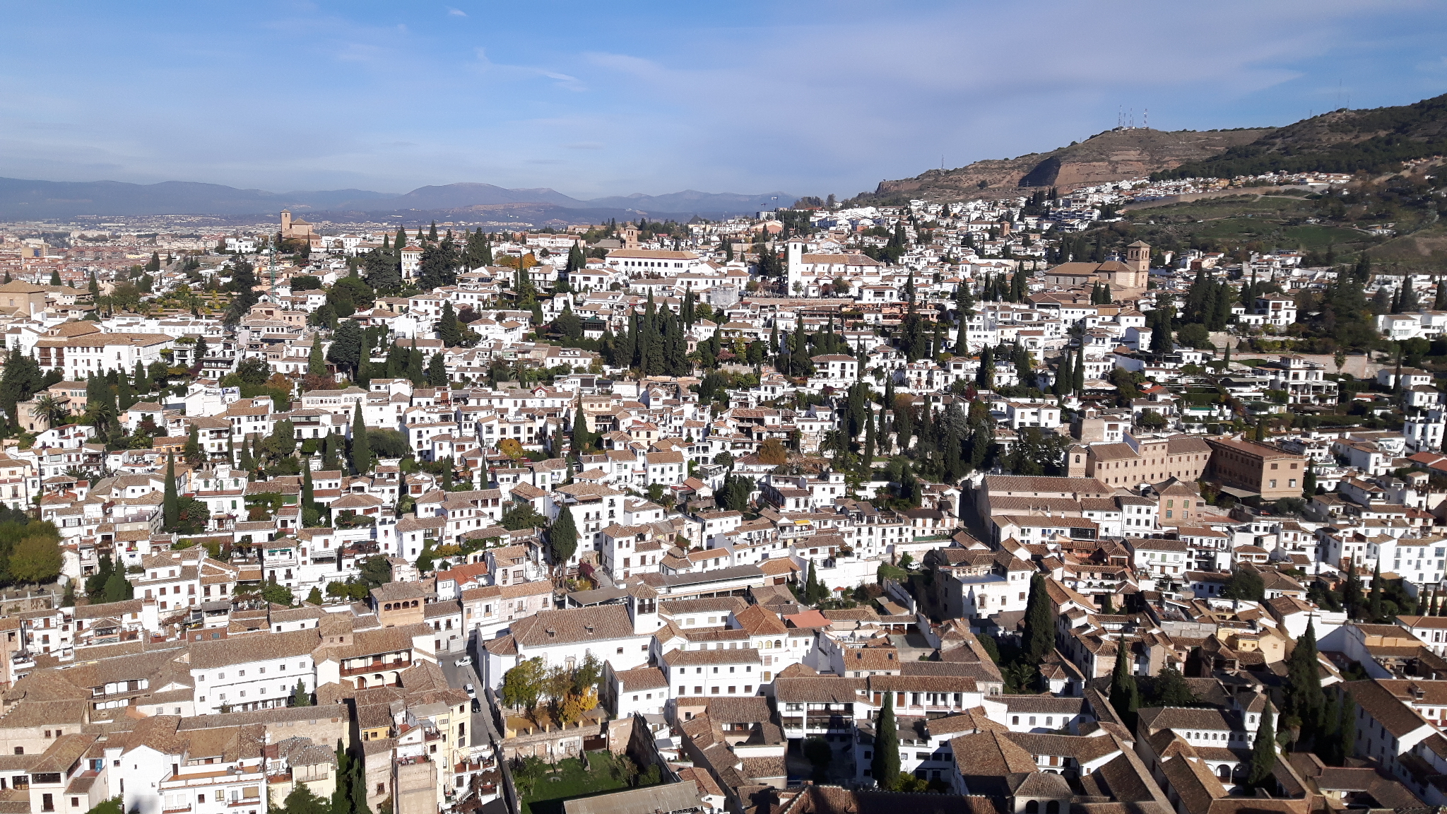 white city of granada