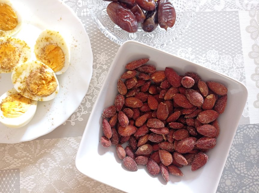 Recipe: roasted almonds