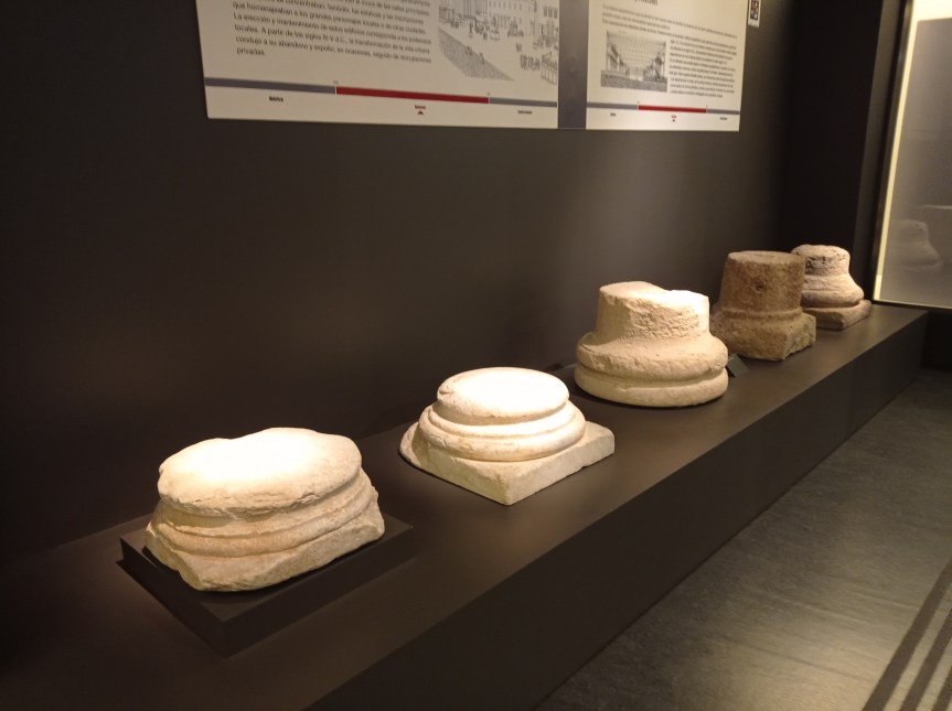 remnants of ancient pillars